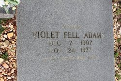 Violet Lee <I>Fell</I> Adams 
