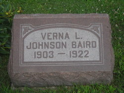 Verna L <I>Johnson</I> Baird 