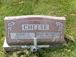 Mary <I>Richmond</I> Cheese 