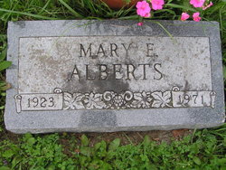 Mary Evelyn <I>Griffee</I> Alberts 