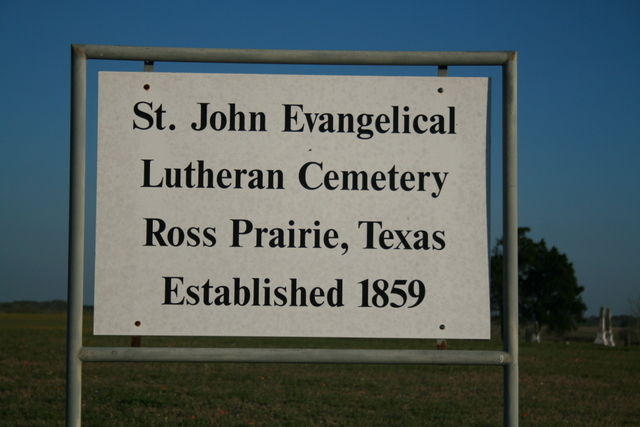 Ross Prairie Lutheran Cemetery