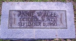 Annie Woodall Agee 