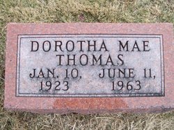 Dorotha Mae <I>Powelson</I> Thomas 