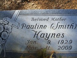 Pauline <I>Smith</I> Haynes 