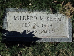 Mildred <I>Myers</I> Kehm 