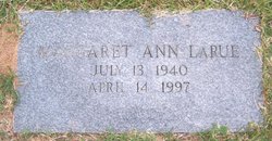 Margaret Ann LaRue 