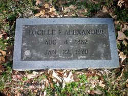 Lucille Fountain <I>Foote</I> Alexander 