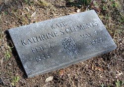 Katherine “Kate” <I>Smith</I> Clements 