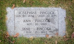 Josephine Pincock 