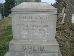 Jennie A <I>Ohlin</I> Matthews 