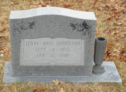 Jerry Ann <I>Blair</I> Anderson 