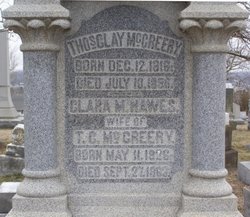 Clara Massie <I>Hawes</I> McCreery 