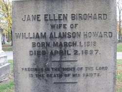 Jane Ellen <I>Birchard</I> Howard 
