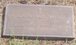 Elaine <I>Ball</I> Baird 