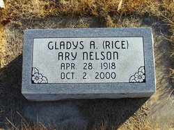 Gladys Ary <I>Rice</I> Nelson 
