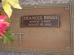 Frances <I>Boggs</I> Pratt 