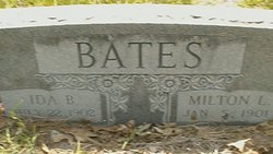 Ida Lee <I>Burrell</I> Bates 