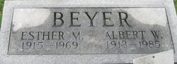 Albert W Beyer 