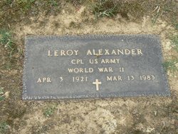 Leroy Alexander 