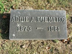 Adelina A. “Addie” <I>Stuermer</I> Duemling 