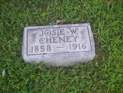 Josephine “Josie” <I>Whiteley</I> Cheney 