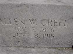 Allen Walter Creel 