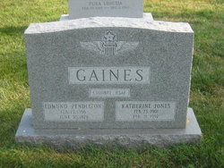 Katherine <I>Jones</I> Gaines 