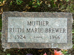 Ruth Marie <I>Boman</I> Brewer 