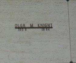 Olga M <I>Deckshot</I> Knight 