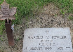 Private Harold V. Fowler 