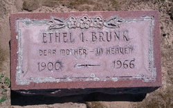 Ethel Irene <I>Popp</I> Sutherland Brunk 