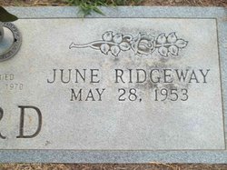 June <I>Ridgeway</I> Ard 