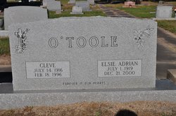Elsie Adrian <I>Gidden</I> O'Toole 