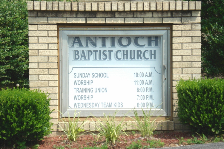 Antioch Baptist Church Cemetery Old