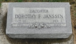 Dorothy F. Janssen 