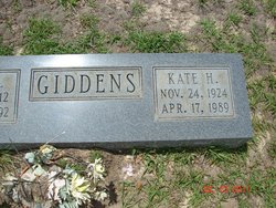 Kate H. Giddens 