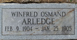 Winfred Osmand Arledge 