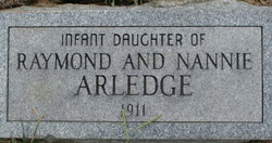Infant Daughter Arledge 