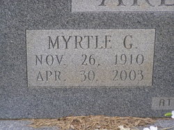 Myrtle <I>Greer</I> Arledge 