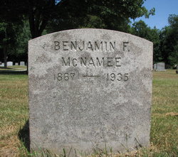 Benjamin F McNamee 