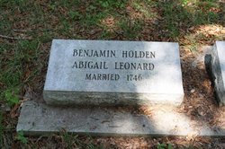 Abigail <I>Leonard</I> Holden 
