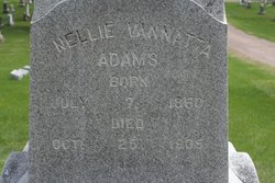 Nellie <I>Vannatta</I> Adams 