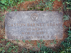 Gaston Barney Adams 