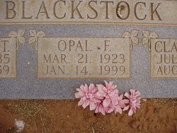 Opal Frances <I>Pearce</I> Blackstock Clepper 
