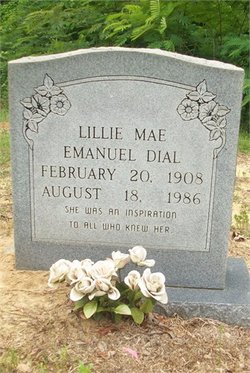 Lillie Mae <I>Emanuel</I> Dial 