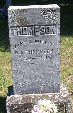 Mary Anna <I>Pruden</I> Thompson 