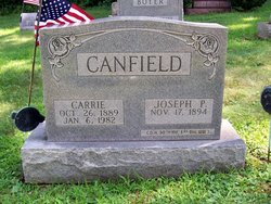 Carrie <I>Butler</I> Canfield 