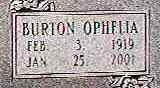 Burton Ophelia <I>Nutt</I> Hardman 