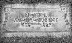 Sarah Jane <I>Johnson</I> Binge 