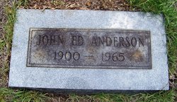 John Edward “Ed” Anderson 
